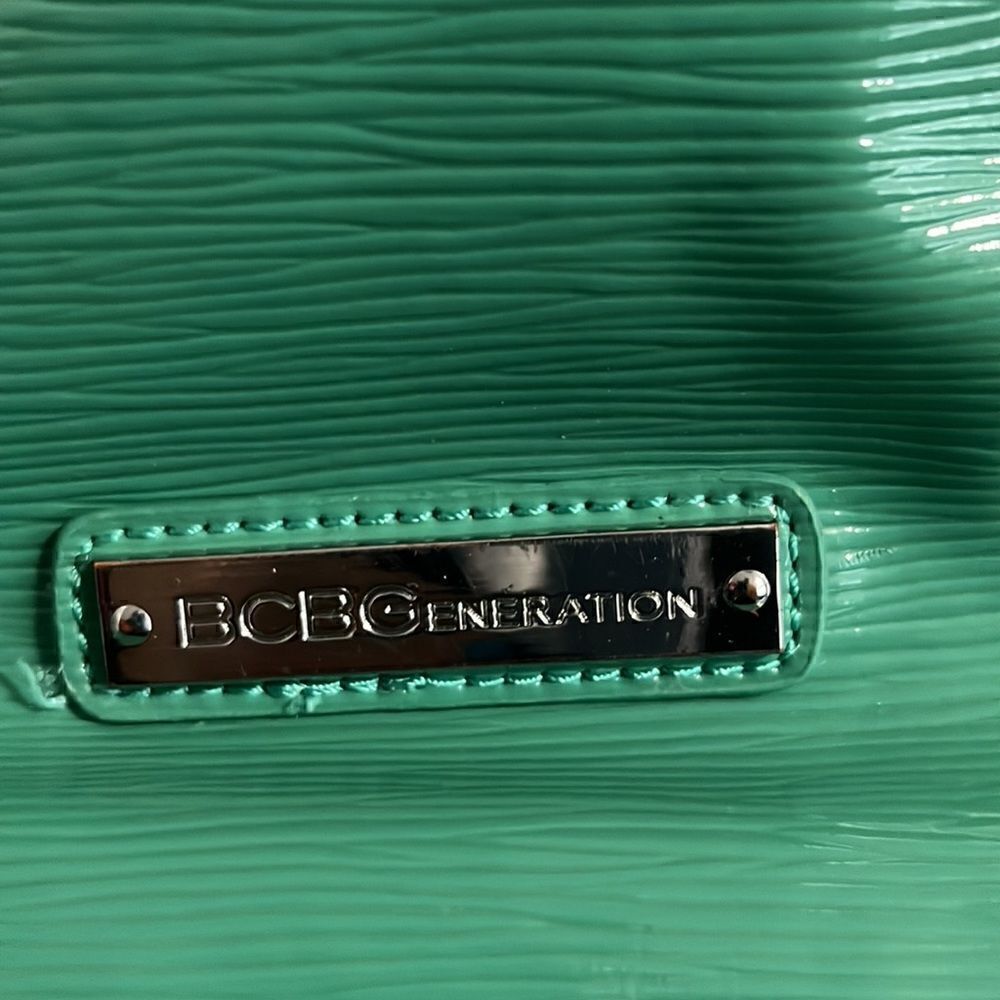 BCBG Plastic Mint Green Tote